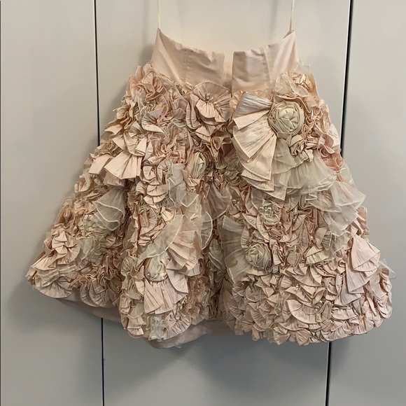 Handmade custom silk skirt. - Picture 2 of 4